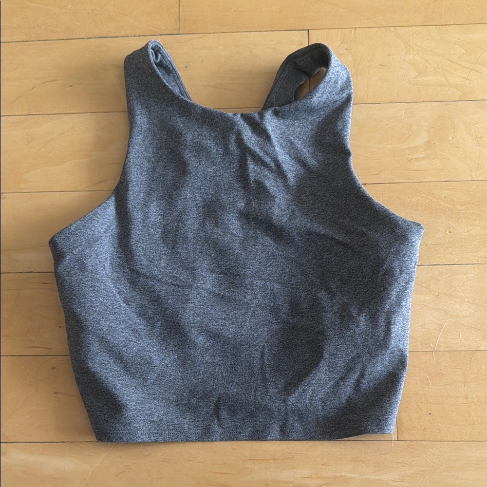 Athleta Gray Crop Top